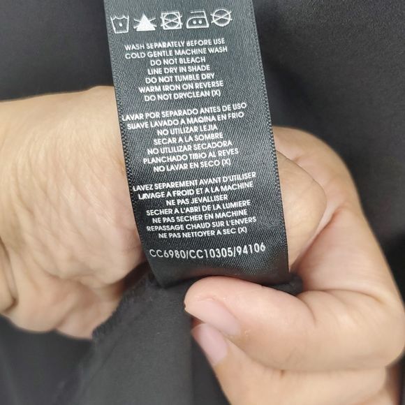 City Chic Elegant Black Asymmetrical Dress - Picture 16 of 16